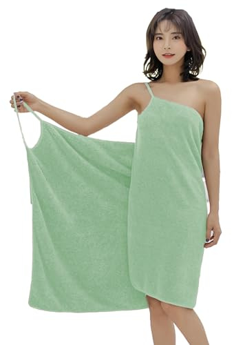 Handtuch mit Trägern, Mikrofaser, schnelltrocknend, Bademantel für Damen, Schlafzimmerkleid, Badetuch, Duschtücher für Strand, Schwimmen, Surfen, Spa