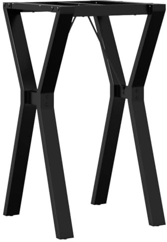 Gecheer Y Form Tischbeine Metall Möbelfüße Tischgestell, Esstisch-Beine, Esstisch Gestell in Y-Form, Tisch-Gestell Tisch-Untergestell Tischfüße, für Couchtisch Esstisch, 40x40x73 cm Gusseisen