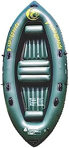 WQZStar Aufblasbares Kajak-Schlauchboot, verdicktes tragbares Fischerboot, 4 Personen, Schlauchboot, Kajak, Hovercraft, Schlauchboot