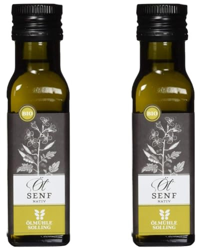 Ölmühle Solling Senföl kaltgepresst - nativ - BIO, 2er Pack (1 x 100 g)