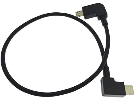 BRAVECOW Micro USB auf Kabel Geeignetn, für DJI Mavic Mini Remote Controller 30cm an IOS iPad Accessories Direktes Anschließen an Smartphones Tablets