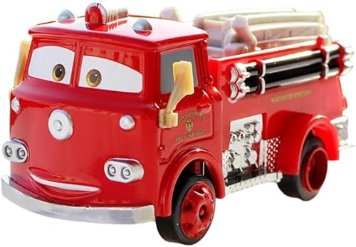 Véhicule de sauvetage camion pompiers, voitures moulées pression enfants, modèle course alliage – Cadeau garçons, fans cinéma
