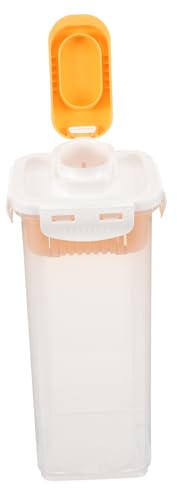 Cabilock Caja De Lavandería Para Detergente En Polvo Contenedor De Plástico Tapa Dispensador De Ropa Almacenamiento Capacidad Adecuada