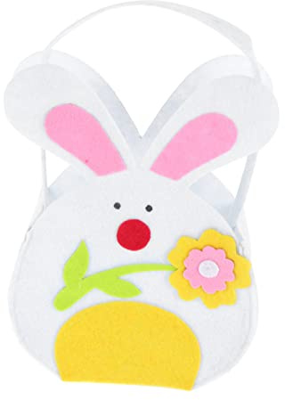 LABRIMP Ostern Geschenktüten für Kleine Candy Bag aus Sicherem Material Wiederverwendbar für Party Favor und Süßigkeiten Aufbewahrung für Junge Mädchen und Ostergeschenke