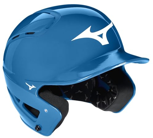 Mizuno B6 Men's Baseball Helmet - Solid - Bright Royal Blue - S/M