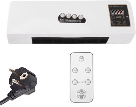 Aire acondicionado portátil - Unidad de refrigeración y calefacción de 2000 W para dormitorio, hogar y oficina
