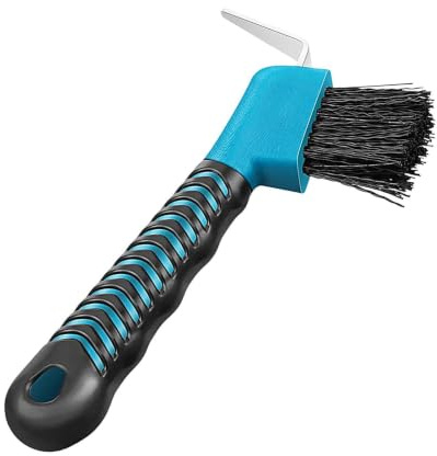 Grattoir à sabots de cheval, coussin de brosse, poignées, poignées ergonomiques | Excellente brosse à sabots pour les animaux de cheval, les amateurs de chevaux, le nettoyage des écuries, des maisons