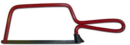 Armeg HSJ002 6-Inch Junior Hacksaw Frame with A 6-Inch Blade - Grey
