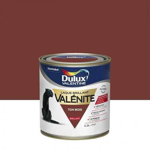 Laque Valénite - brillant - 0,5L DULUX VALENTINE - Ton: Ton bois