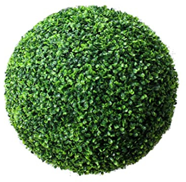 Boxwood Ball Artificial Leaf Topiary Ball Realistic Fake Plant Green Green Home Decoration 40cm topiary balls, topiary balls hanging, christmas topiary balls hanging, topiary hanging ball,