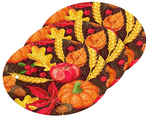 Scheuerschwamm für Badezimmer Natürliche Küchenschwämme und Schrubber Kratzfeste Reinigungsschwämme Holz Zellstoff Baumwolle Erntedankfest Herbst