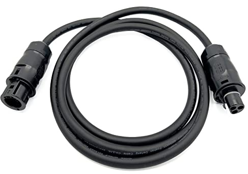 Solarsys® - 1,5m Gummikabel für Mikrowechselrichter Parallelschaltung Hoymiles Deye Envertech Bosswerk oder TSUN, mit Stecker Betteri BC01 Female und Betteri BC01 Male，1,5 Meter
