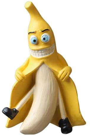 PIGWO Niedliche Kühlschrankmagnete Obst Banane und Avocado Lustige Magnete für Kühlschrank Whiteboards Heimdekoration 3D Geschenk Paare (Farbe: B)
