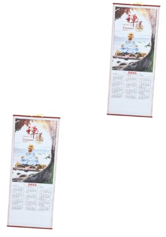 CAXUSD 2 Stück Jahr Der Schlange Hängekalender Familienwandplaner 2025 Jahreskalender Trocken Abwischbarer Wandtischkalender 2025 Wandkalender Minikalender Mit Tabs Wiederverwendbares