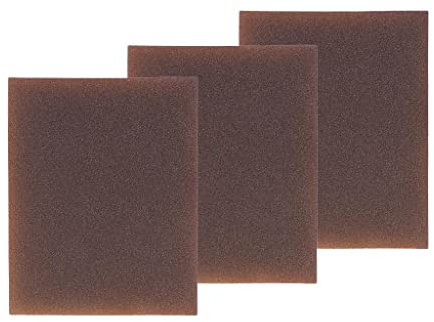 Schleifschwamm-Block-Set, doppelseitige Schleifpads – Holz, Metall, Glas, PVC, Stein – wiederverwendbarer Schmirgeltuchschwamm – Sand ungerade Formen, Kanten, Rillen – grobe Körnung 60–80, 3 Stück