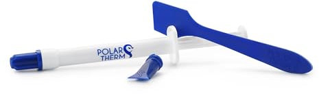 Polartherm X-10 by Thermal Grizzly - 2 Grams CPU Thermal Paste for CPU & GPU - High Thermal Conductivity, Long Durability, Non-Conductive Thermal Grease - Thermal Compound Kit with Spatula