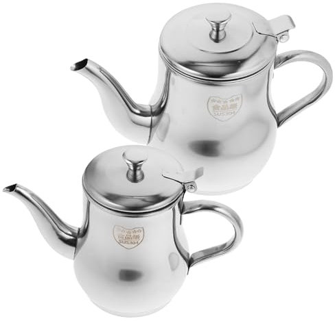 COLLBATH Aceitera Acero Inoxidable Robusto Almacenaje Aceite Aceite Saludable Cocina