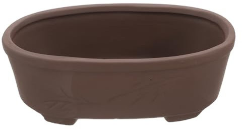 Yardwe Fioriera Terracotta Per Piante Grasse e Bonsai Vaso Da Giardino Stile Vintage Per Ufficio e Casa Leggero e Resistente Design Elegante Per Decorazioni Interne Ed Esterne