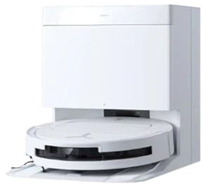zhyunvd Robot Aspirador,Robot Aspirador Y Fregasuelos con Potente,Potente Aspiración Y Fregado,App,Robot Aspirador Tiene Base Autovaciado,Capacidad De Superar Obstáculos De 20MM B
