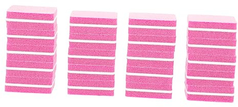 SAFIGLE 50 Piezas Mini Bloques De Pulido De Uñas De Esponja Para Manicura Herramientas De Cuidado De Uñas Para Pulir y Abrillantar