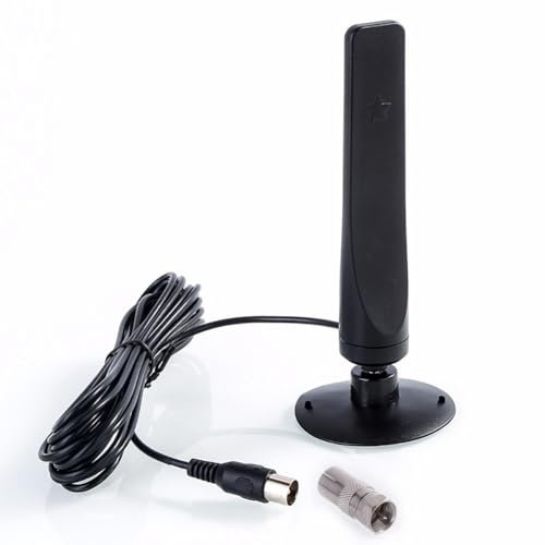 Orolotay 1080P Indoor Digital TV Antenna 1Pcs Booster Active Signal Receiver Amplifier TV Antenna HDTV Mini DVB-T2 Antenna
