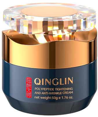 QINGLIN Polypeptide Tightening Anti-Wrinkle Cream, Firming and Smoothing Face Moisturizer, Lift & Hydrate Full Face for Youthful Skin, 1.76 oz