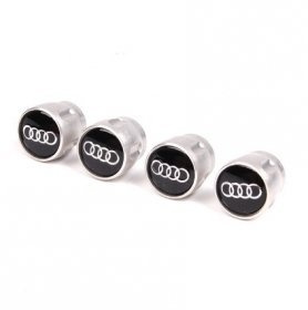 Original Audi Ventilkappen aus Aluminium
