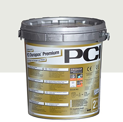 PCI Durapox Premium - Malta in resina reattiva, 2 kg, colore: Argento