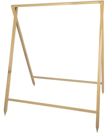 Windhager Tente pour treillis en bois, Bois de pin, 90 x 75 x 105 cm, treillis jardin, support pour plantes, aide à grimper pour plantes, treillis, optimal pour les potagers et les parterres de fleurs