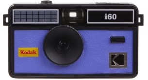 Kodak i60 Wiederverwendbare 35-mm-Filmkamera – Retro-Stil, fokussierfrei, integrierter Blitz, Drücken und Pop-Up-Blitz (sehr zeitlich)