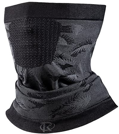 ROTTO Cache Cou Neck Warmer Masque pour Hommes Femmes Multifonctionnel Couvre-chef pour Sports d'hiver Respirant