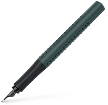 Faber-Castell 140874 - Füller Grip Edition, mistletoe, Federbreite F, 1 Stück