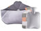 GUROTD Hot Water Bottle with Cover,Rubber Warm Hot Water Bag with Soft Plush Waist Cover Belt Hot Water Bottle Pouch for Pain Relief Neck,Shoulder, Hands,Back, Legs,Waist, Grey3pcs