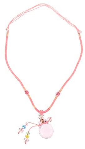 LALAFINA Ätherisches Öl Halskette Aromatherapie Anhänger Flaschenhalter Für Ätherische Öle Kreative Schmuck Design Für Tägliche Dekoration Und Partys