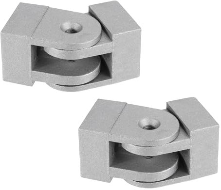 sourcing map Pivot Joint Connectors, 2Pcs Flexible Joining Connector for 4040 Series Aluminum Extrusion Profile