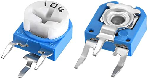 XYWHPGV Trimmer Potentiometer 100K Ohm Einstellung Horizontale variable Widerstände 50 Stück Seitenmontage(ecf8e 80709 41d42 ec984 200f5 9ebdc