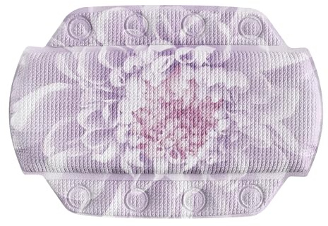 Kleine Wolke Nackenpolster Dahlia Lavendel 32 x 22 cm | Maschinenwaschbar