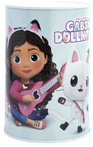 Stor Hucha Infantil metálica de Gabby's Dollhouse