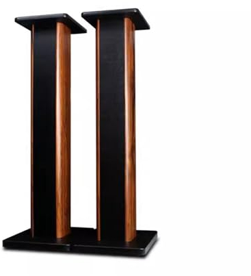 Lautsprecher-Ständer Audio-Halterung, Holz-Bücherregal, Lautsprecherständer, Kartenpaket, Surround-Lautsprecherhalterung, Bodenständer, kann mit Sand gefüllt Werden Boxenständer(A,70CM)