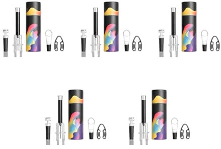 Wine Air Pressure Opener Set Needle Wine Bottle Cork Remover Accessory Tool with Wine Aerator Pourer Automatic Wine Opener