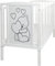 Generico Culla Lettino per bambini Lettino per bambini Timmi incl. materasso in legno massiccio 3 regolabile in altezza 60x120 cm Bianco