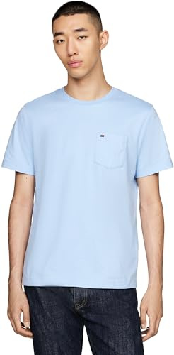 Tommy Hilfiger Men’s Short Sleeve Essential T-Shirt with Chest Pocket