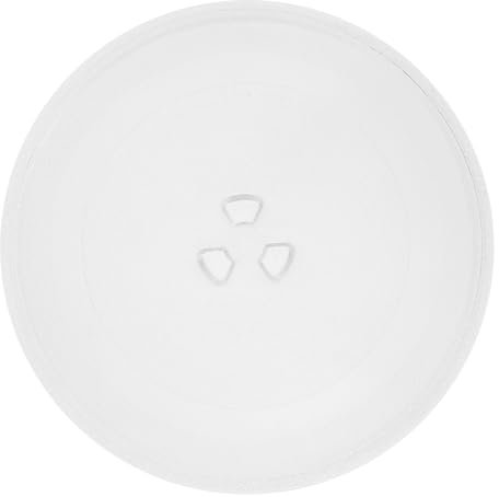 LIFKOME Replacement Microwave Oven Turntable Plate Sturdy Glass Plate for Easy Installation and Removal