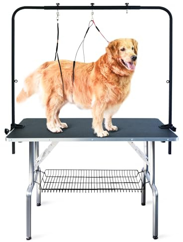 SHELANDY 46-in Dog Grooming Table for Large Pets