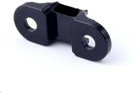 Fahrrad Kabel Clip 1PC 3,1 MM Aluminium Legierung Langlebig Fahrrad Kabel Führung Fahrrad Bremsleitung Halter Clips Draht Adapter Radfahren Zubehör(Black)