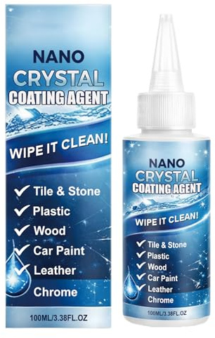 Pulitore per Piano in Granito 100 ml Agente Pulente e Lucidante su Granito | Rivestimento Protettivo per Tavoli per Superfici in Quarzo Cucina Bagno Doccia Mobile
