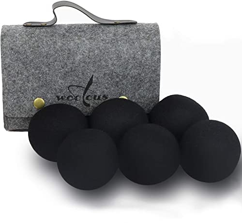 Woolous Wiederverwendbare Woll-Trocknerbälle, XL, 6 Stück – Neuseeland-Schaf-Trocknerbälle – perfekte natürliche Trocknerbälle zur Reduzierung von Falten und zur Vermeidung der Trocknungszeit