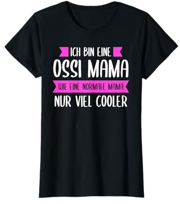 DDR Mama Ostdeutschland Ossi Ostalgie Sachsen Geschenk T-Shirt