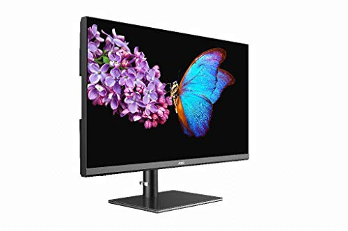 MSI Creator PS321QR Écran pour Professionnels & Créateurs 32 WQHD - Dalle IPS, 2560x1440, Gamme de Couleurs DCI-P3 95%/sRGB 144%, DisplayHDR 600 - DP 1.2a, HDMI 2.0b, USB Type-C, USB 3.2 Gen 1