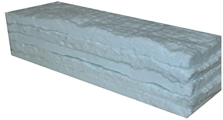 HeWaTherm Keramikfaser - Schwamm für Bioethanol Kamin 20 Stück ca. 20 x 60 x 2,5 cm